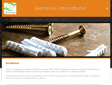 Tablet Screenshot of joetronics.org